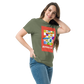 T-Shirt Shirt Short Sleeve by Gildan Unisex Braniff McDonnell Douglas DC-8-62 1967 Solid Color Scheme