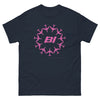 T-Shirt Basic Short Sleeve Mens Womens Braniff Circle of Boeing 707 Pink