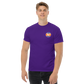 T-Shirt Shirt Short Sleeve by Gildan Men's Women's Braniff Boeing 747 Crew Logo with Jumbo Jet on Shirt Back