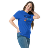 T-Shirt Shirt Short Sleeve by Gildan Men's Women's Braniff Flying Colors with Bluebird of Happiness