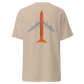 T-Shirt Shirt Short Sleeve by Gildan Men's Women's Braniff Boeing 747 Crew Logo with Jumbo Jet on Shirt Back
