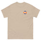 T-Shirt Shirt Short Sleeve by Gildan Men's Women's Braniff Boeing 747 Crew Logo with Jumbo Jet on Shirt Back