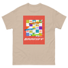 T-Shirt Shirt Short Sleeve by Gildan Unisex Braniff McDonnell Douglas DC-8-62 1967 Solid Color Scheme