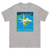 T-Shirt Shirt Short Sleeve Gildan Unisex Braniff Panagra McDonnell Douglas DC-8-62 Concept