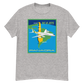 T-Shirt Shirt Short Sleeve Gildan Unisex Braniff Panagra McDonnell Douglas DC-8-62 Concept