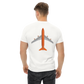 T-Shirt Shirt Short Sleeve by Gildan Men's Women's Braniff Boeing 747 Crew Logo with Jumbo Jet on Shirt Back