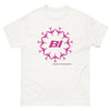 T-Shirt Basic Short Sleeve Mens Womens Braniff Circle of Boeing 707 Pink