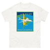 T-Shirt Shirt Short Sleeve Gildan Unisex Braniff Panagra McDonnell Douglas DC-8-62 Concept