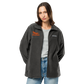 Coat Unisex Fleece Jacket by Columbia Braniff Boeing 727 Logo 1975 Embroidery