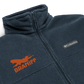 Coat Unisex Fleece Jacket by Columbia Braniff Boeing 727 Logo 1975 Embroidery