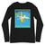 Long Sleeve Shirt Mens Womens Braniff Panagra DC-8-62 Jet Route Map 1967
