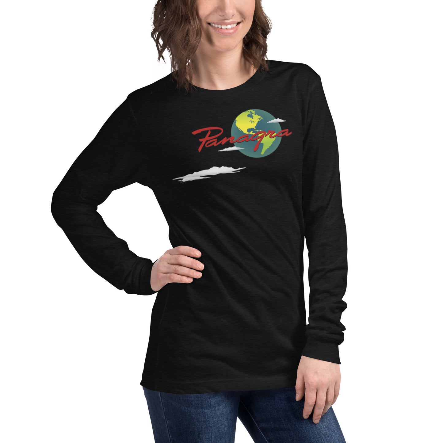 Long Sleeve Shirt Mens Womens Braniff Panagra 1950 Logo