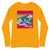 Long Sleeve Shirt Mens Womens Braniff BAC One-11 Runway Formation 1965