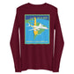 Long Sleeve Shirt Mens Womens Braniff Panagra DC-8-62 Jet Route Map 1967