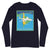 Long Sleeve Shirt Mens Womens Braniff Panagra DC-8-62 Jet Route Map 1967