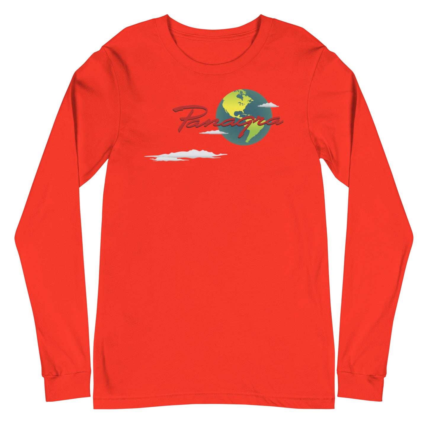 Long Sleeve Shirt Mens Womens Braniff Panagra 1950 Logo