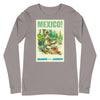 Long Sleeve Shirt Mens Womens Braniff Remastered Travel Poster Mexico Gondola 1963