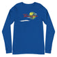 Long Sleeve Shirt Mens Womens Braniff Panagra 1950 Logo