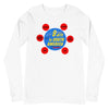 Long Sleeve Shirt Mens Womens Braniff 9 Jets to South America Logo 1963