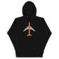 Hoodie Cotton Sweatshirt Men's Women's Braniff Boeing 747 1978 Ultra Color Scheme