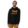 Hoodie Cotton Sweatshirt Men's Women's Braniff Boeing 727 Takeoff with Flying Colors 1971