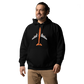 Hoodie Cotton Sweatshirt Men's Women's Braniff Boeing 747 1978 Ultra Color Scheme