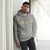 Unisex Premium Hoodie Carbon Grey Front - Braniff Ultra Cream Beige 1978 Hoodie Sweatshirt Long Sleeve – Full Sleeve Hoodie - Braniff Boutique