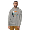 Hoodie Cotton Sweatshirt Men's Women's Braniff Toucan Flying Colors South America 1971