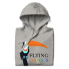 Hoodie Cotton Sweatshirt Men's Women's Braniff Toucan Flying Colors South America 1971