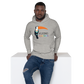 Hoodie Cotton Sweatshirt Men's Women's Braniff Toucan Flying Colors South America 1971