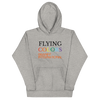 Hoodie Cotton Sweatshirt Men's Women's Braniff Flying Colors South America 1971