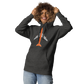Hoodie Cotton Sweatshirt Men's Women's Braniff Boeing 747 1978 Ultra Color Scheme