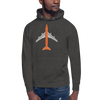 Hoodie Cotton Sweatshirt Men's Women's Braniff Boeing 747 1978 Ultra Color Scheme