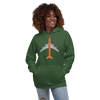 Hoodie Cotton Sweatshirt Men's Women's Braniff Boeing 747 1978 Ultra Color Scheme