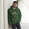 Hoodie Cotton Sweatshirt Men's Women's Braniff Boeing 747 1978 Ultra Color Scheme