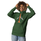 Hoodie Cotton Sweatshirt Men's Women's Braniff Boeing 747 1978 Ultra Color Scheme