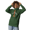 Hoodie Cotton Sweatshirt Men's Women's Braniff Boeing 747 1978 Ultra Color Scheme