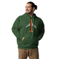 Hoodie Cotton Sweatshirt Men's Women's Braniff Boeing 747 1978 Ultra Color Scheme