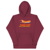 Hoodie Cotton Sweatshirt Men's Women's Braniff Boeing 727 Takeoff with Flying Colors 1971