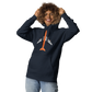 Hoodie Cotton Sweatshirt Men's Women's Braniff Boeing 747 1978 Ultra Color Scheme