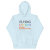 Hoodie Cotton Sweatshirt Men's Women's Braniff Flying Colors South America 1971