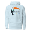 Hoodie Cotton Sweatshirt Men's Women's Braniff Toucan Flying Colors South America 1971