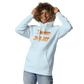 Hoodie Cotton Sweatshirt Men's Women's Braniff Boeing 727 Takeoff with Flying Colors 1971