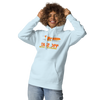 Hoodie Cotton Sweatshirt Men's Women's Braniff Boeing 727 Takeoff with Flying Colors 1971