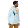 Hoodie Cotton Sweatshirt Men's Women's Braniff Toucan Flying Colors South America 1971