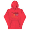 Hoodie Cotton Sweatshirt Men's Women's Braniff Flying Colors South America 1971