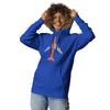 Hoodie Cotton Sweatshirt Men's Women's Braniff Boeing 747 1978 Ultra Color Scheme