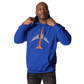 Hoodie Cotton Sweatshirt Men's Women's Braniff Boeing 747 1978 Ultra Color Scheme