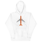 Hoodie Cotton Sweatshirt Men's Women's Braniff Boeing 747 1978 Ultra Color Scheme