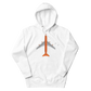 Hoodie Cotton Sweatshirt Men's Women's Braniff Boeing 747 1978 Ultra Color Scheme